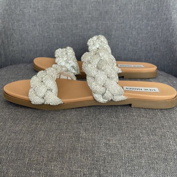 Steve Madden Dolay Shiny Sandal - new in box - Picture 4 of 8